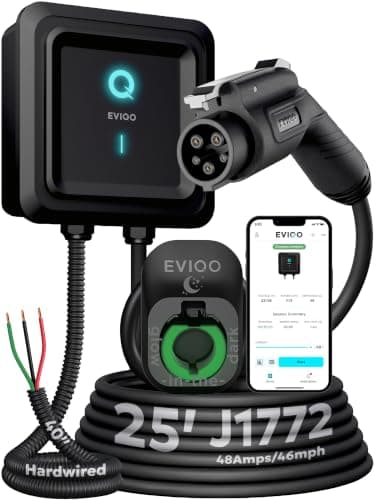 EVIQO Level 2 J1772 Charger (48A, Hardwired)