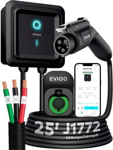EVIQO Level 2 J1772 Charger (48A, Hardwired)