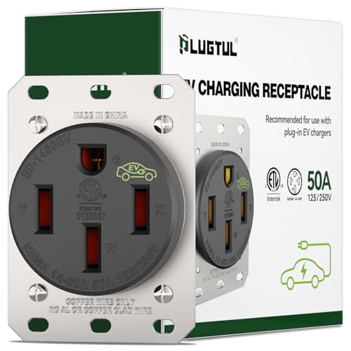 PLUGTUL NEMA 14-50R EV Receptacle (50A)