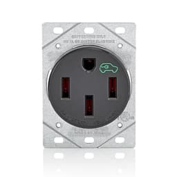 Leviton 1450R Heavy-Duty EV Receptacle (NEMA 14-50)