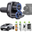 JEEKVISEN CCS & J1772 to Tesla Adapter (2-in-1)